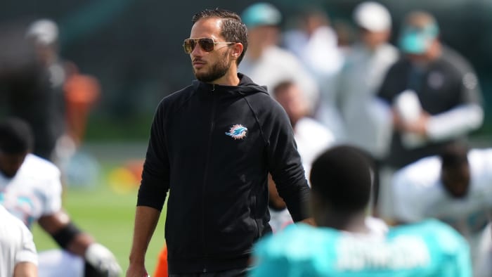 Miami Dolphins head coach Mike McDaniel